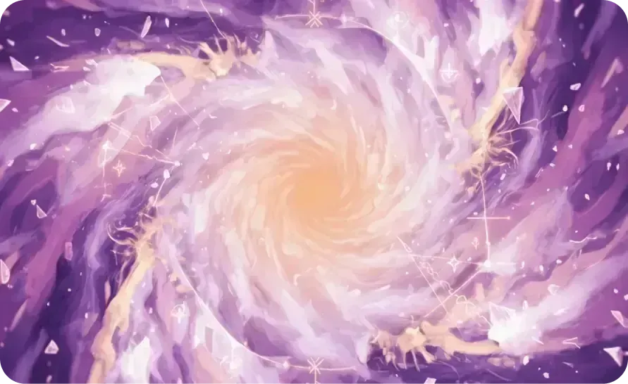 Soft gradient abstract art for calming reflection after intense or confusing dreams — DreamSphere.
